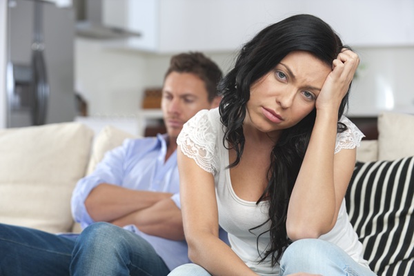 Married Couple Upset Marital Counseling