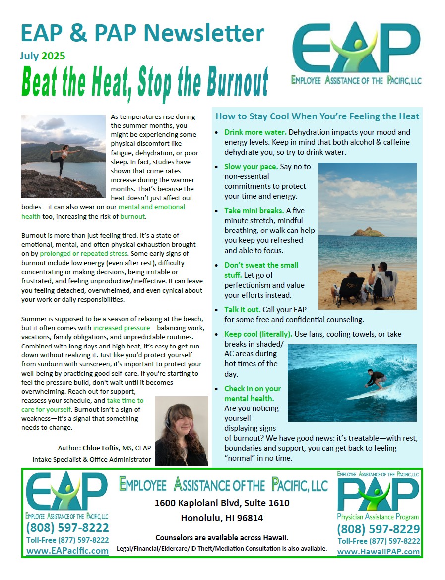 July 2025 Newsletter