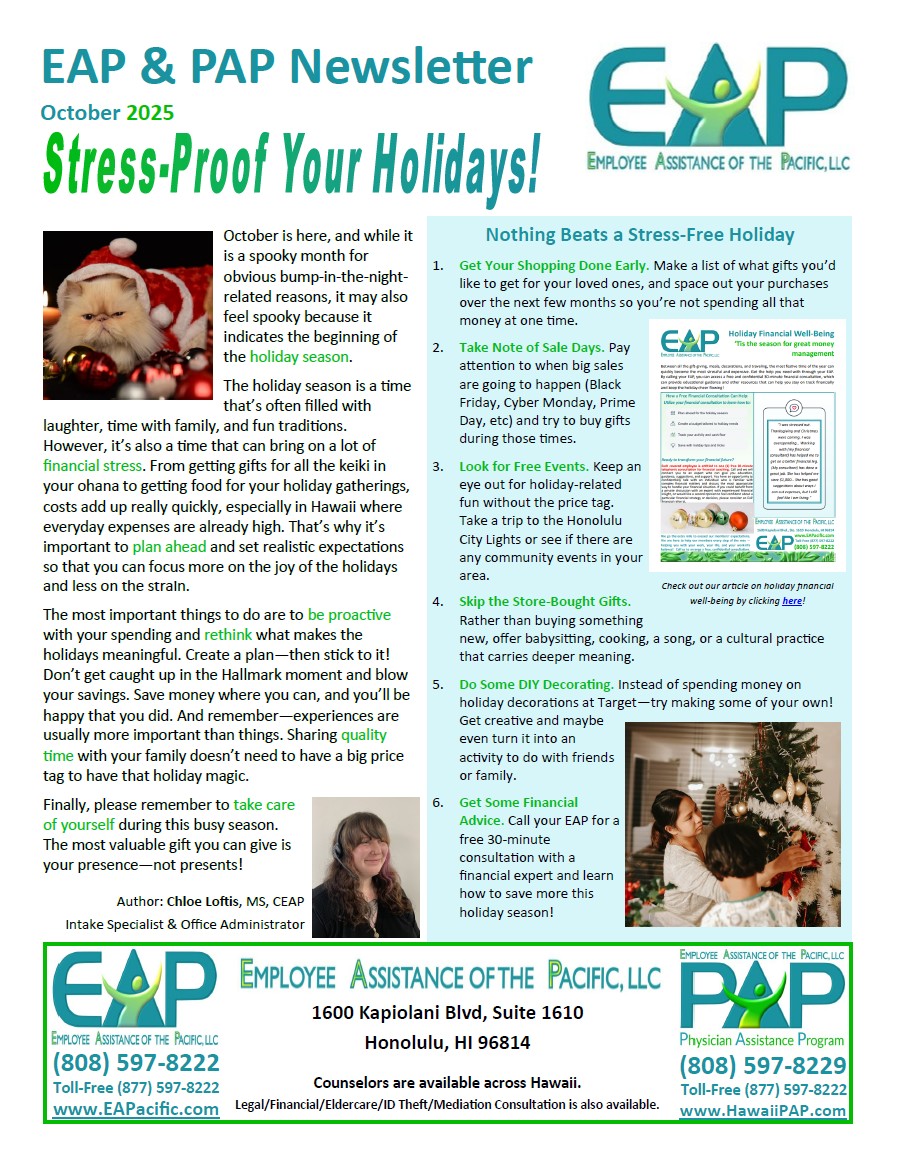 October 2025 Newsletter