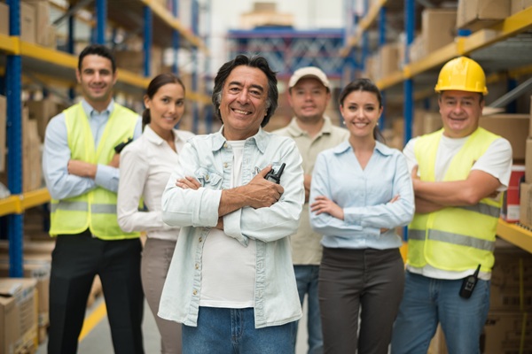 Hawaii employer and employees, construction crew