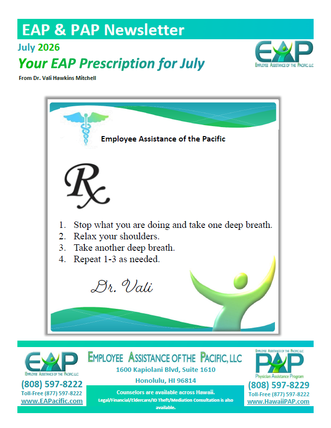 July 2026 Newsletter
