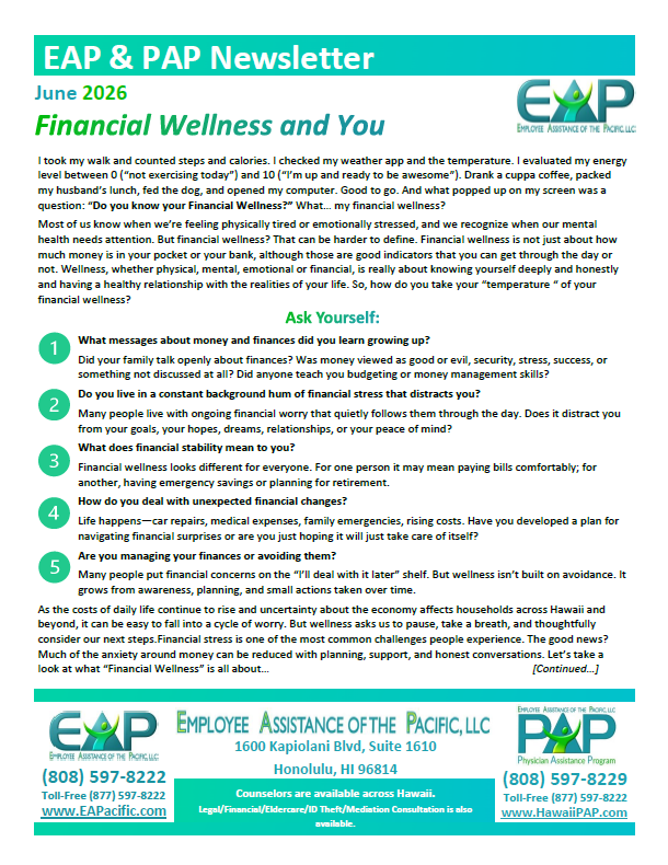 June 2026 Newsletter